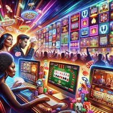 Antarmuka aplikasi alhaitham menampilkan studio live dealer dan meja blackjack